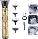 Hamofy Professional Golden T99 Trimmer Haircut Grooming Kit Metal Body Rechargeable 11 Trimmer 120 Min Runtime 12 Length Settings