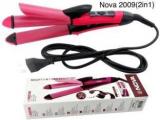 Jss 2 IN 1 NOVA HAIR STRAIGHTENER & CURLER. 2 IN 1 Hair Straightener & Curler 01 Hair Styler