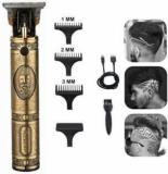 Kabeer Enterprises Maxtop T99 Professional Golden Metal Body Trimmer Kit K348 Trimmer 120 Min Runtime 4 Length Settings