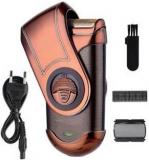 Ke Mey Rechargeable Electric Shaver KM Q With 60min Runtime For Men & Women Corded & Cordless Use With Pop Up Trimmer For Moustache, Sideburns Etc. Shaver For Men, Women