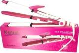 Kemei km 1291 hair straightener 3 in 1 curler 1291 3in1 Hair Straightener Cum Curler And Crimper Iron Hair Straightener