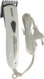 Kemei KM 201B WHT Electric Wired Trimmer For Men