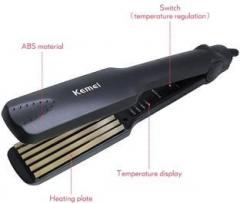 Kemei Km332 Hair Crimper Professional Use Electric Hair Styler