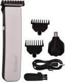 Kemei Km 3560 White Trimmer, Ear, Nose & Eyebrow Trimmer For Men