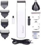 Kemei KM 3580 4 In 1 Rechargeable Grooming Kit Runtime: 45 Min Trimmer For Men