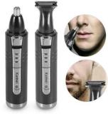 Kemei KM 6511 2 In 1 Electric Nose Trimmer Men's Beauty Ear And Nose Trimmer 60 Min Runtime 2 Length Settings