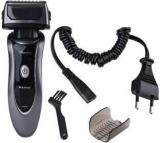 Kemei KM 9001 Reciprocating ELECTRIC Rechargeable Three Blade Electric Beard Shaver Sideburns Shaver For Men