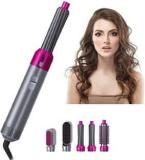 Kritam One Step Hot Air Brush Negative Ions Constant Temperature Hot Air Brush 5 in 1 Hair Dryer Brush and Volumizer, Detachable Hair Dryer Styler Hair Styler