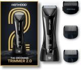 Menhood Grooming Trimmer 2.0, With Soft Ceramic Blade For Body And Groin Fully Waterproof Trimmer 150 Min Runtime 4 Length Settings