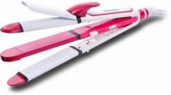 Nova 3 in 1 Hair Styler Curler, Crimper NHS 806 Hair Straightener