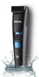 Nova NHT 1059 Digital Waterproof Trimmer 200 Min Runtime 40 Length Settings