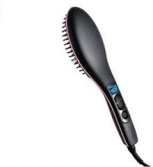 Novamaxel Stylish Ceramic Digital Display Brush Type Hair Straightener