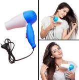 Nva Hair Dryer Super Smooth Foldable Personal Useful Small ElectricCorded Air Blower Hair Dryer