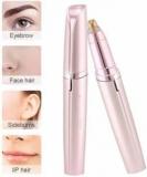 Painless Portable Eyebrow; Face; Lips; Nose Hair Removal Electric Trimmer With Light For Women Cordless Epilator