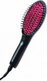 Penadia HQT 906B Simply Hair Straightener Brush Straight 2 In 1 Ceramic Straightening Styling Brush Black Color Hair Straightener