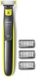 Philips QP2525/10_One Blade_ Electric Trimmer And Shaver, Run Time: 45 Min For Men & Women Runtime: 45 Min Trimmer For Men & Women