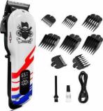 Pick Ur Needs Professional Barber Tool / Hair Cutting Machine / Clipper For Men LED Indicator Trimmer 180 Min Runtime 8 Length Settings