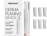 Protouch Dermaplaning Device 2 in 1 Eyebrow & Face Hair Remover with Gentle Exfoliation Cordless Epilator