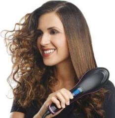 Queenlike Hair Straightener Straight Ceramic Hair Straightener Brush Hair Straightener SIMPLY STRAIGHT Hair Straightener Brush Hair Straightener