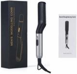 Rhonnium Quick Beard Straightener Styler Comb Quick Beard Straightener Styler Comb Hair Straightener Brush