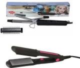 S2s Combo Pack Of Hair Curling Iron & Crimper Electric Hair Styler