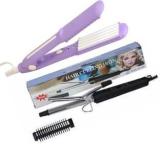 S2s Pck Of 2 Of Mini Crimper + Hair Curling Iron Electric Hair Styler