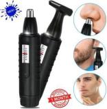 Sdms KM 9688 2in1 Nose Trimmer Face Care Beard Hair Removal Shaving Trimmer 30 Min Runtime 1 Length Settings