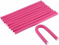 Shopfleet 10pcs BIG SIZE Magic Hair Curler Roller Soft Sponge Bendy Twist Curls Hair Care Easy Tool Hair Curler