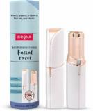 Sirona Portable Electronic Facial Razor For Women Trimmer 120 Min Runtime 0 Length Settings