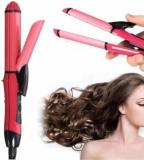 Soonick 2 In 1 Hair Straightener And Curler | Beauty Set Of Hair Straightener And Hair Curler With Ceramic Plate For Women 2 In 1 Hair Straightener And Curler | Beauty Set Of Hair Straightener And Hair Curler With Ceramic Plate For Women Hair Straightener