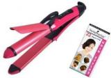 Style Maniac Amazing Hairtsyle Booklet & 2 IN 1 Curler Cum Hair Straightener Professional Hair Straightener