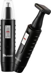 Surker SK 601 Rechargeable Nose and Ear Hair Runtime: 45 min Trimmer for Men