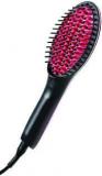 Trendegic Simply Straight Brush With LCD Display Hair Straightener Hair Straightener Brush Hair Styler