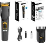 Urbanhtc AT 509 Cordless Professional Hair Trimmer Waterproof Stainless Steel Blade Trimmer 45 Min Runtime 5 Length Settings