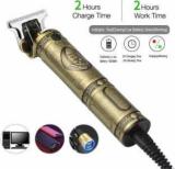 Uzan Professional 799 Golden Rechargeable Golden Trimmer Beard Trimmer M21 Shaver For Men, Women