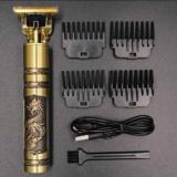 Uzan Professional Golden T99 Trimmer Haircut Grooming Kit Metal Body Rechargeable 39 Shaver For Men, Women