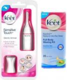 Veet SENSITIVE TOUCH+FULL BODY WAXING KIT Cordless Trimmer