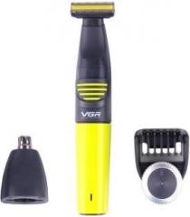 Vgr OneBlade V 043 Runtime: 60 min Trimmer for Men