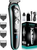 Vgr V 055 Original Professional Hair Clipper Waterproof Runtime: 120 Min Trimmer For Men