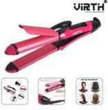 Virth 2 in 1 Hair Straightener and Curler Beauty Set of Professional WOMEN'S HAIR STRAIGHTENER Hair Straightener