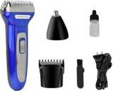 Whippy Prefect 3 In 1 Professional Rechargeable Electric Beard Trimmer, Nose Trimmer And Shaver For Men And Women With Dual Battery Power And Powerful Motor Shaver For Men, Women