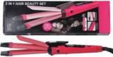 Wonder World 2 In 1 Curling Iron And Flat Iron With Automatic Rotation, 1 Inch /25mm Automatic Hair Curler And Straightening Electric Hair Curler