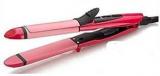 Wonder World 990 Hair Straightner + Curler Hair Beauty Set HQ 2 In 1 Hair Straightner Type 021 Hair Straightener