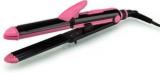 Wonder World Curling Iron Tourmaline Ceramic 2 In 1 Curling Wand And Hair Straightener Fast Heat Up Electric Hair Curler