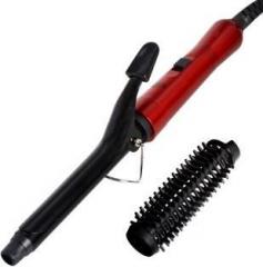 Anva Women Iron Rod Brush Styler Hair Care Curler Curl Curling Straightener 45W Shinon japan SH ST1060329 Hair Curler