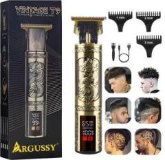 Argussy Vintage T9 Professional Hair Cutting Machine Men Trimmer Shaving Machine Trimmer 120 min Runtime 3 Length Settings