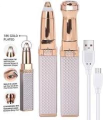 Blawless 2IN 1 Premium Rechargeable Face, Lips, Nose, facial Hair Trimmer women Cordless Epilator