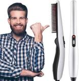 Clothydeal Electric All In One Beard Hair Styler & Straightner For Men Massage Curly Hair Multifunctional Curly Beard Hair Straightening Comb, Beard Styler Machine For Men Hair Straightener