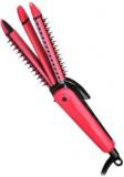 Emm Emm NHC 8890 Multi Function 3 In 1 Multi Color Hair Straightener With Curler And Brush Roller NHC 8890 Hair Styler