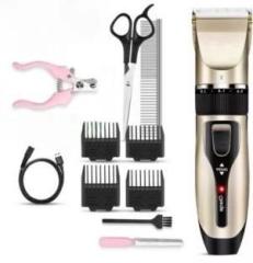 Evetis Pet Hair Trimmer Dogs & Cats Grooming Machine Wireless Rechargeable HAIR CUTTING Trimmer 180 min Runtime 4 Length Settings